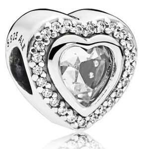 Authentic Pandora Sparkling Love Charm